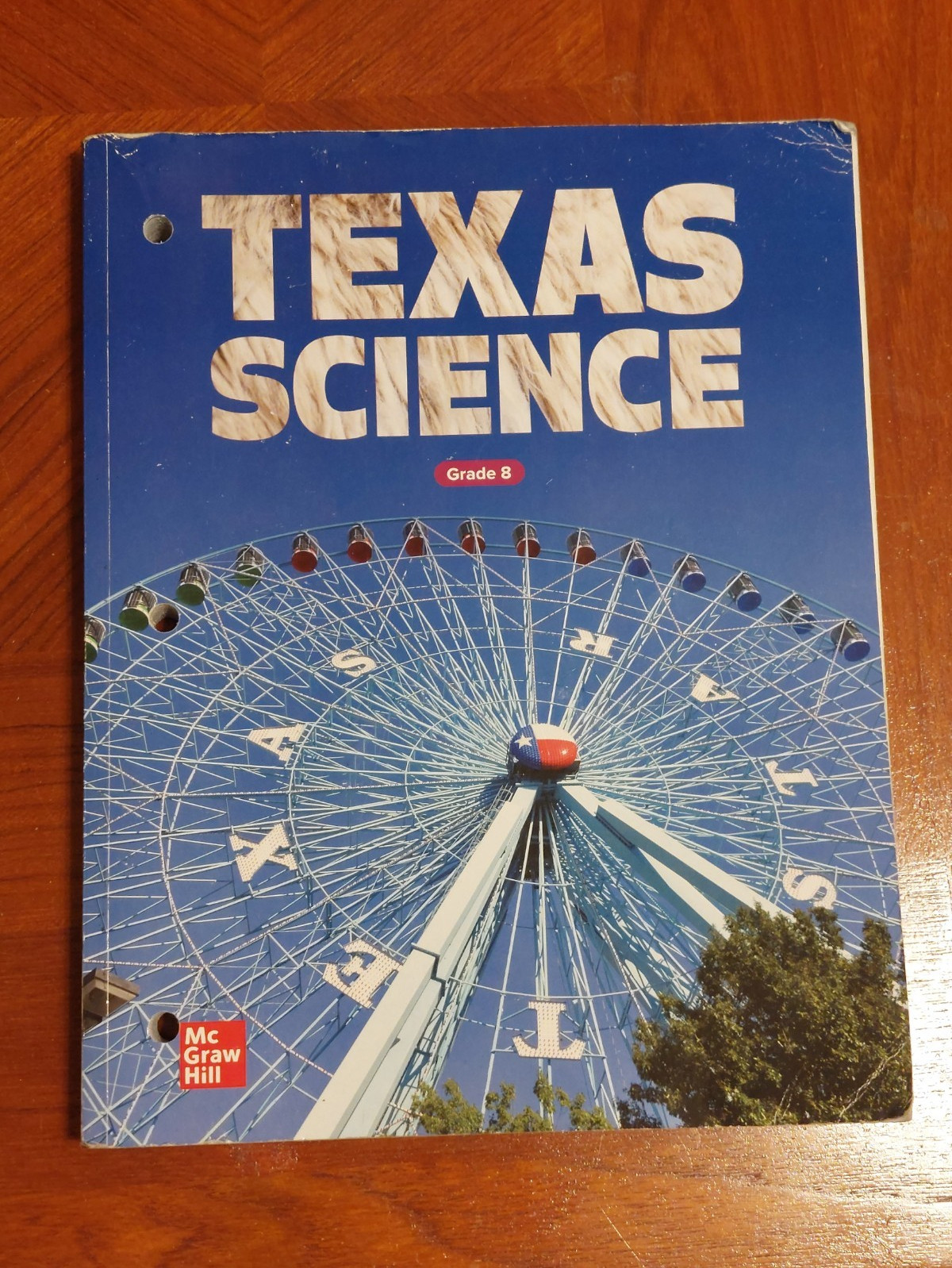 McGraw Hill Texas Science Grade 8 Textbook 2015 Ring/Wire Bound English