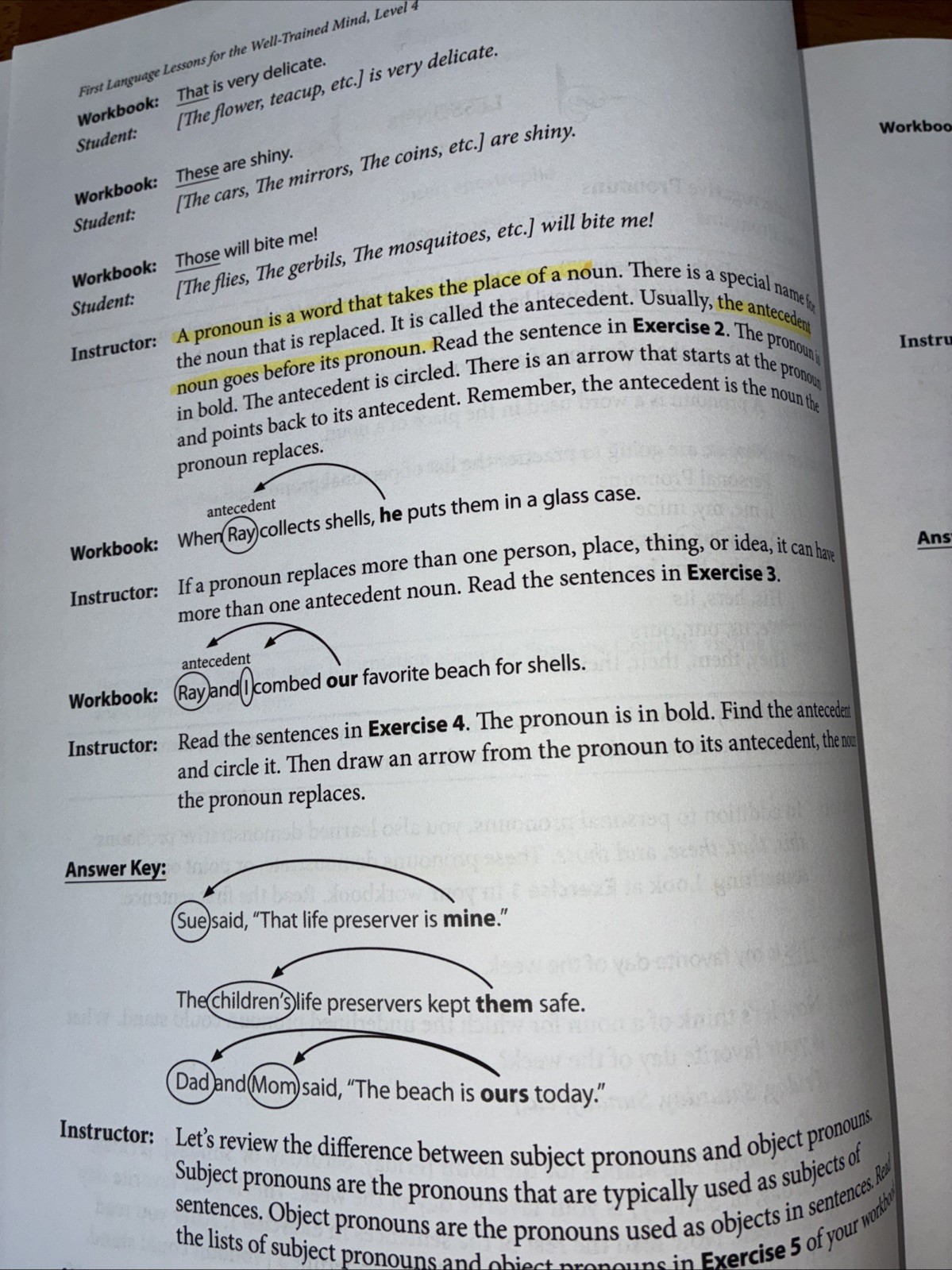 First Language Lessons – Level 4 Instructor’s Guide Well Trained Mind ~ by Wise