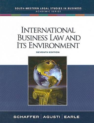 International Business Law and Its Environment (South-Western Legal Studi – GOOD