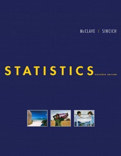 Statistics [With CDROM] by McClave, James T.; Sincich, Terry