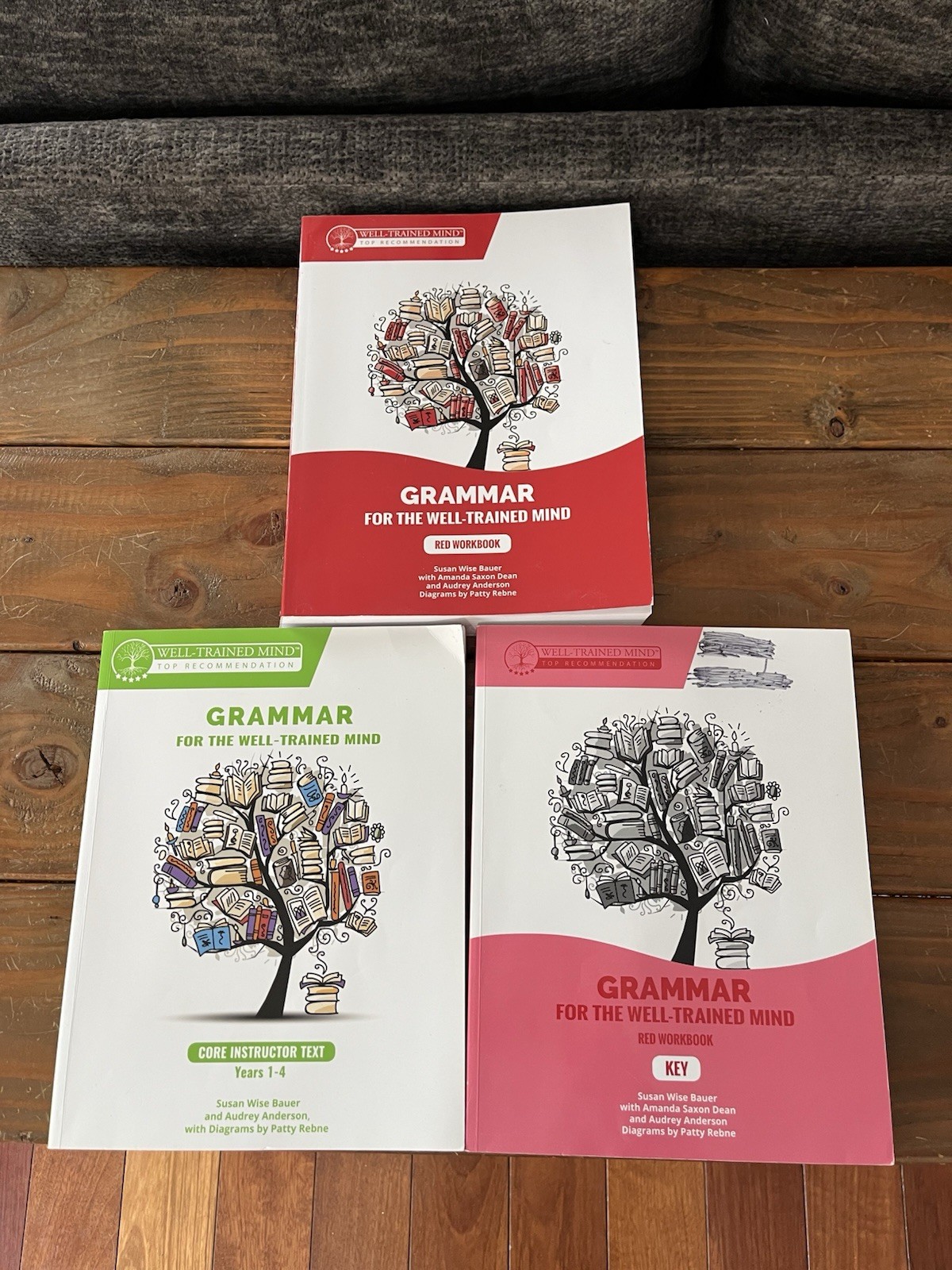 Grammar for the Well-Trained Mind Yr 1-4, Red Workbook, Answer, & Instructors