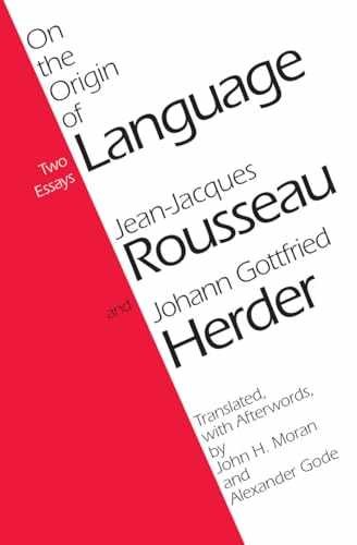 On the Origin of – Paperback, by Rousseau Jean-Jacques; Herder – Acceptable
