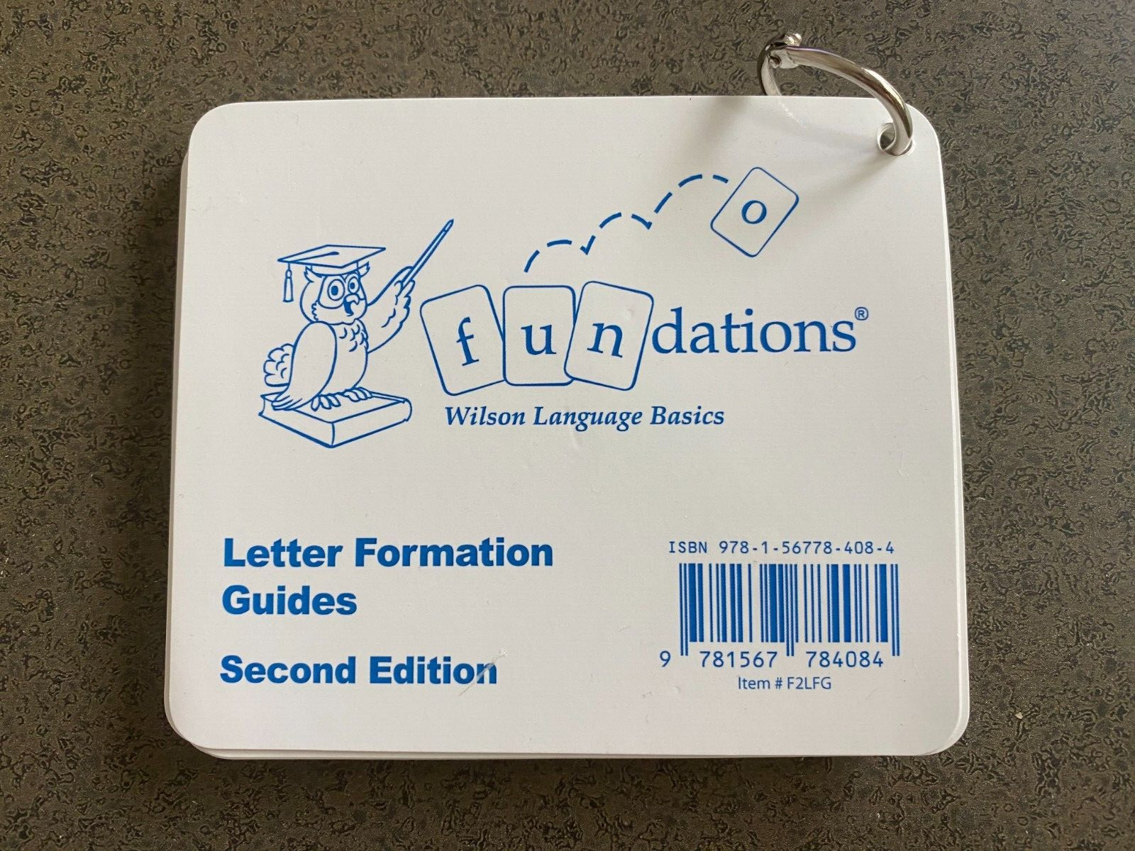 Manuscript Letter Formation Guides Second Edition Wilson flashcards