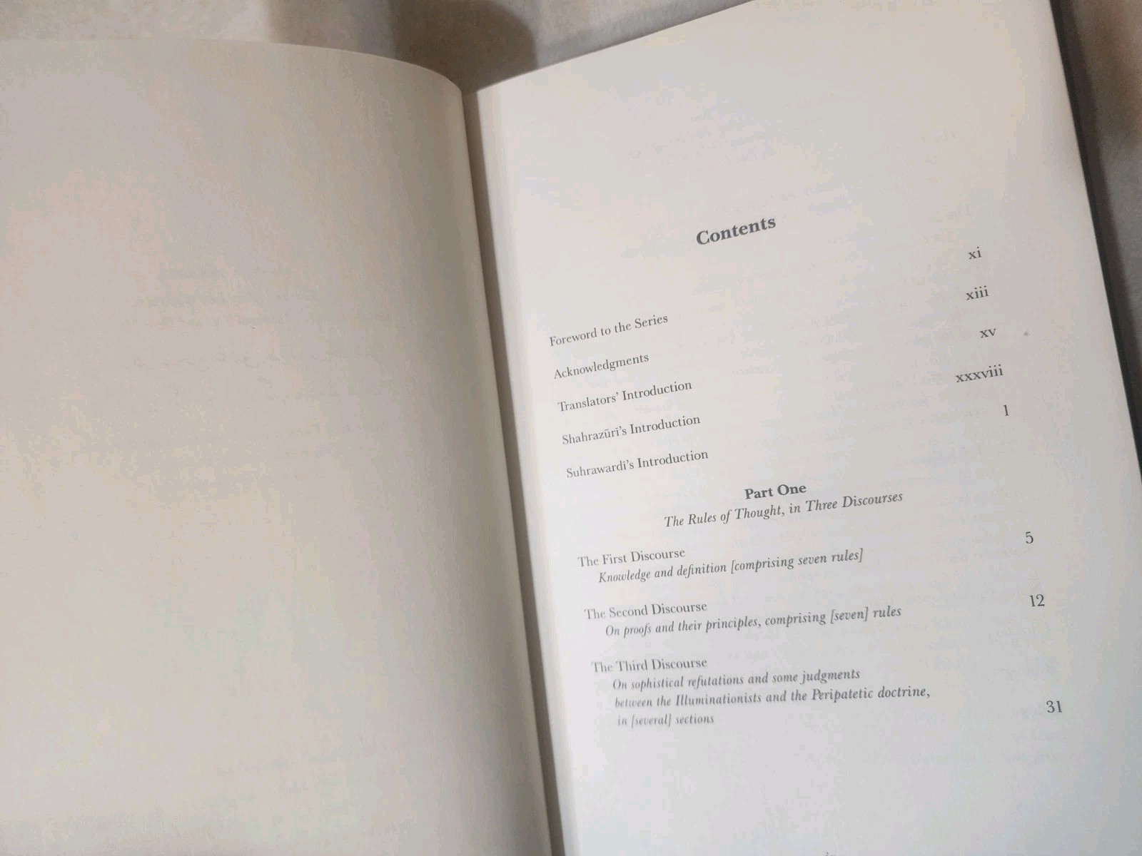 Philosophy of Illumination by Hikmat al ishraq CRITICAL Edition 2nd Print 1999