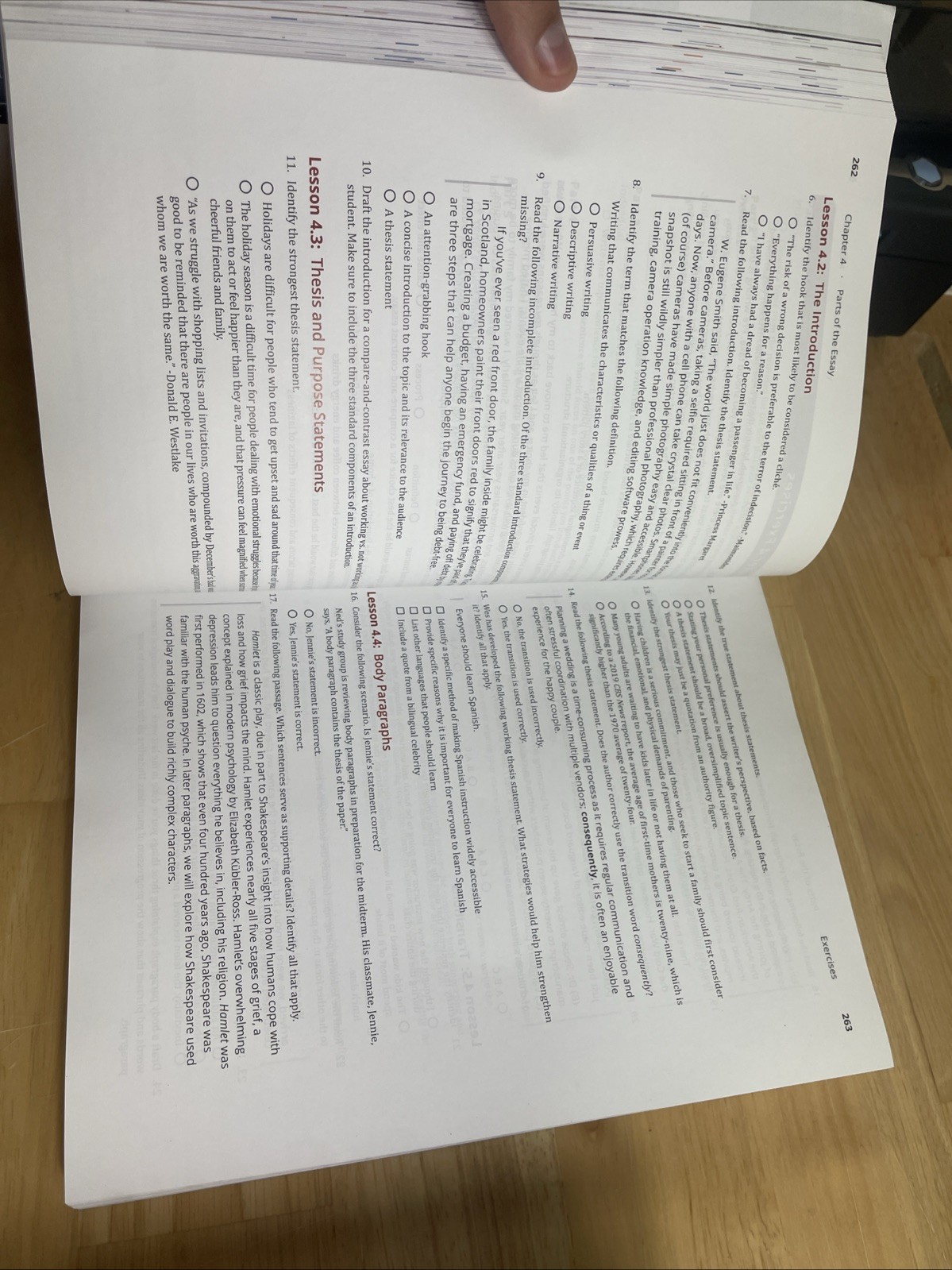 English Composition 2nd Edition Textbook by Hawkes Learning Systems (2020, Trade