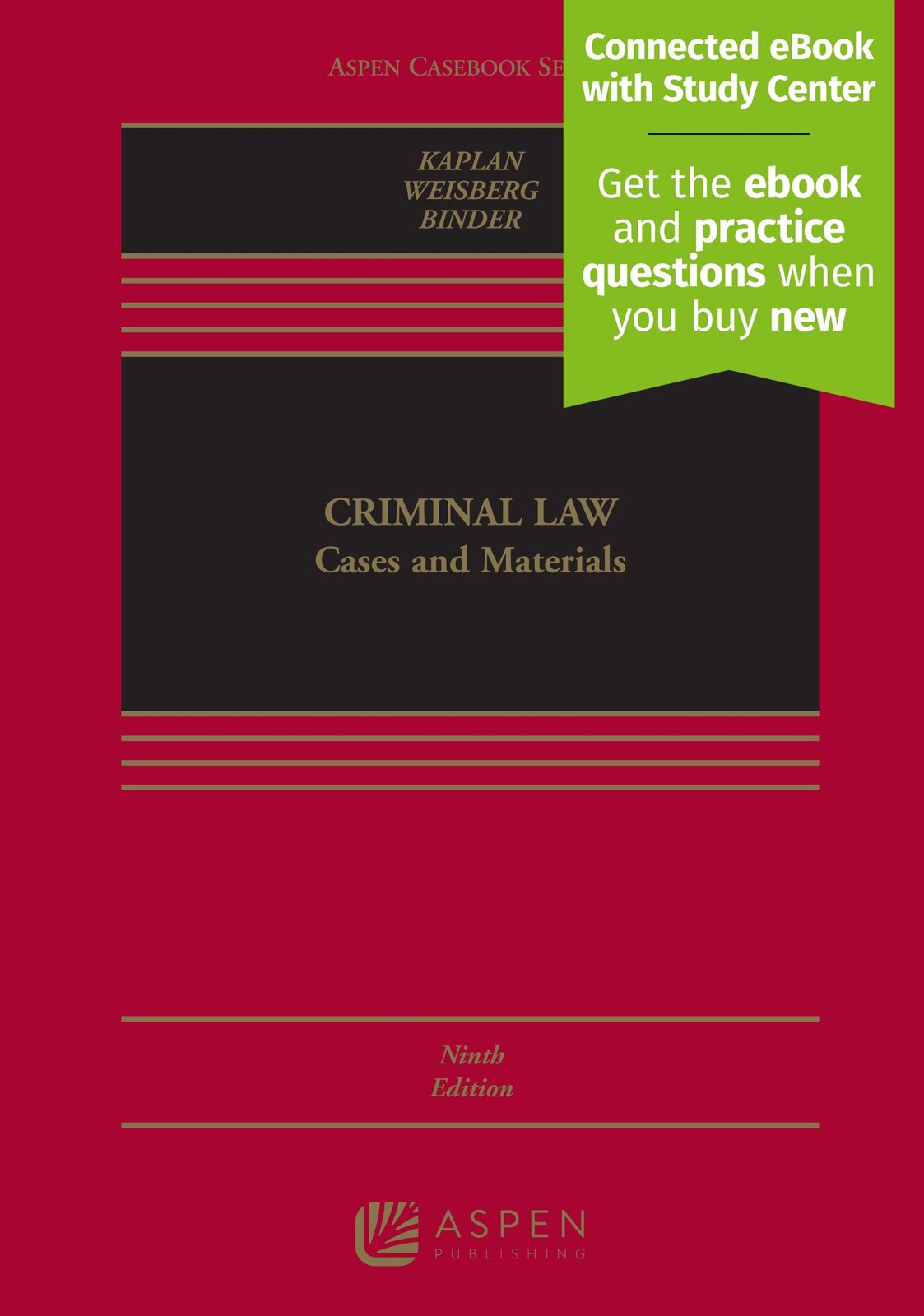 Criminal Law: Cases and Materials [Connected eBook with Study Center] (Aspen…