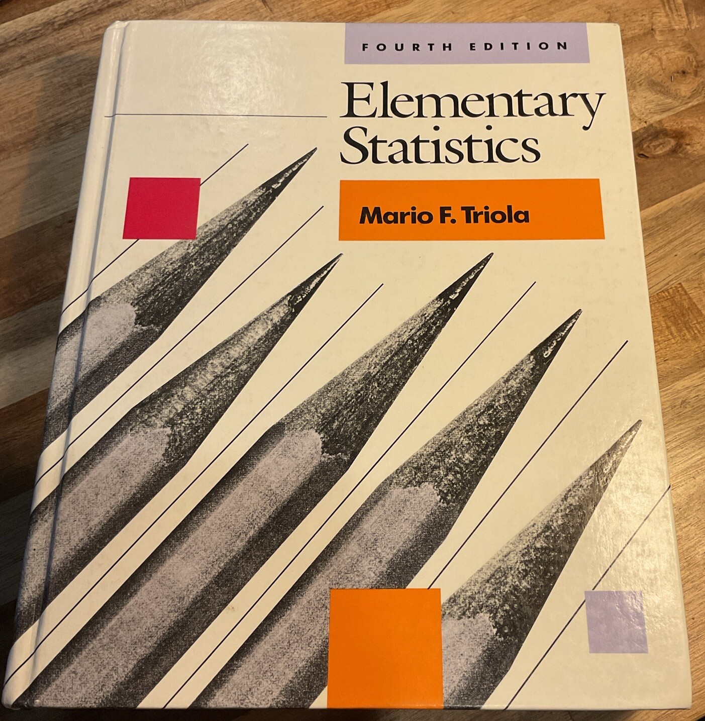Elementary Statistics by Mario F. Triola (1989, Hardcover)