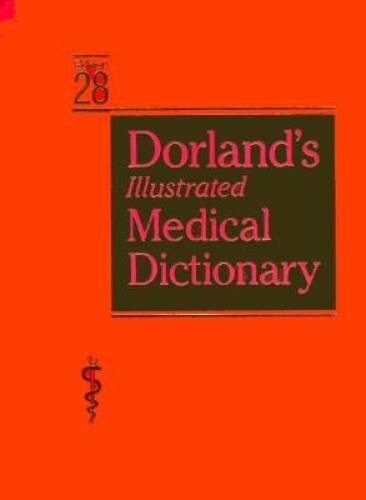 Dorlands Illustrated Medical Dictionary: Standard Edition – Hardcover – GOOD