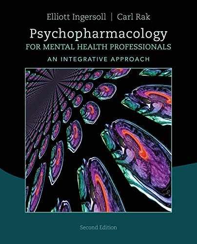 Psychopharmacology for Mental – Paperback, by Ingersoll R. Elliott; – Very Good