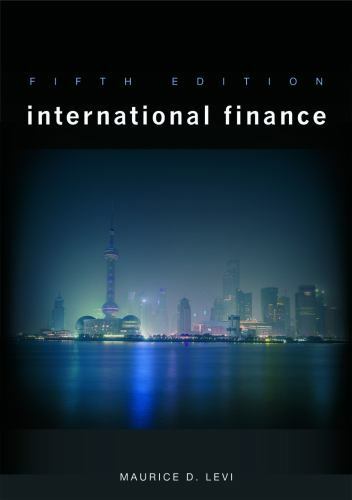 International Finance 5th Edition: Fifth Edition by Levi, Maurice D.