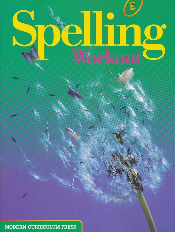 5th Grade 5 MCP Spelling Workout Level E Modern Curriculum Press Student Edition