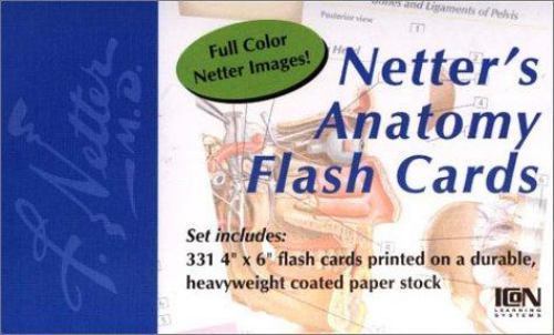 Netter’s Anatomy Flash Cards, John T. Hansen, 9781929007080