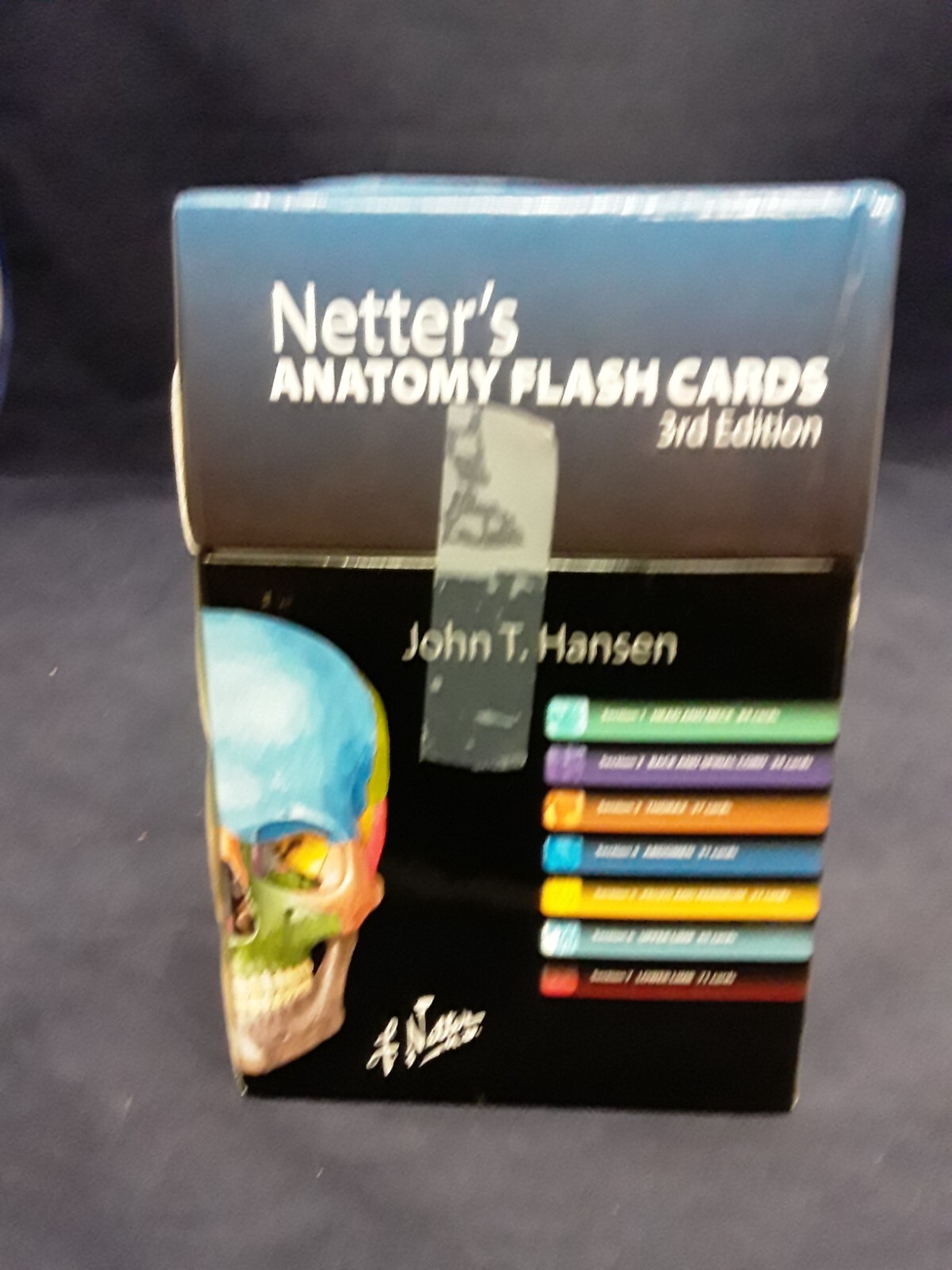 Netter’s Anatomy Flash Cards by John T Hansen (2010) 3rd Ed VG Cards 220708