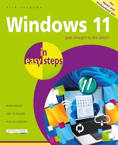 Windows 11 in easy steps by Nick Vandome: New