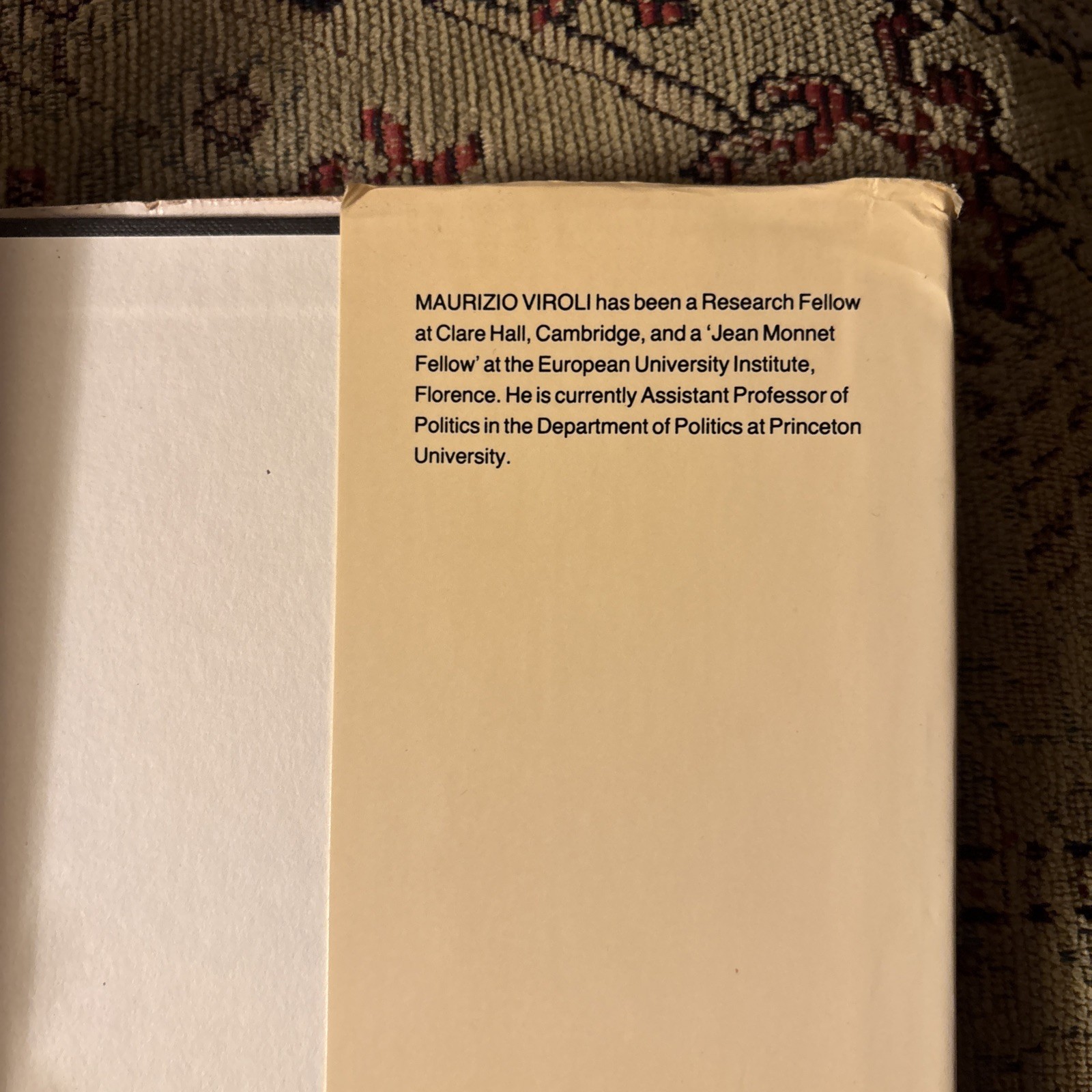 Jean-Jacques Rousseau and the ‘Well-Ordered Society’ by Maurizio Viroli