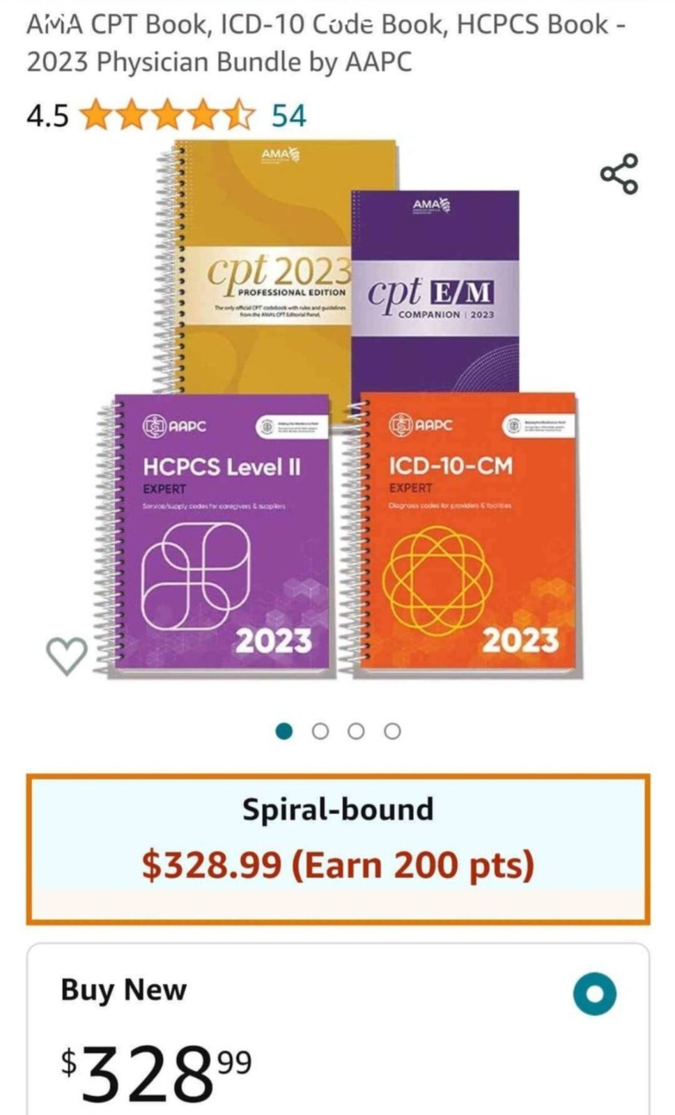 CPT Book Bundle for Medical Coding
