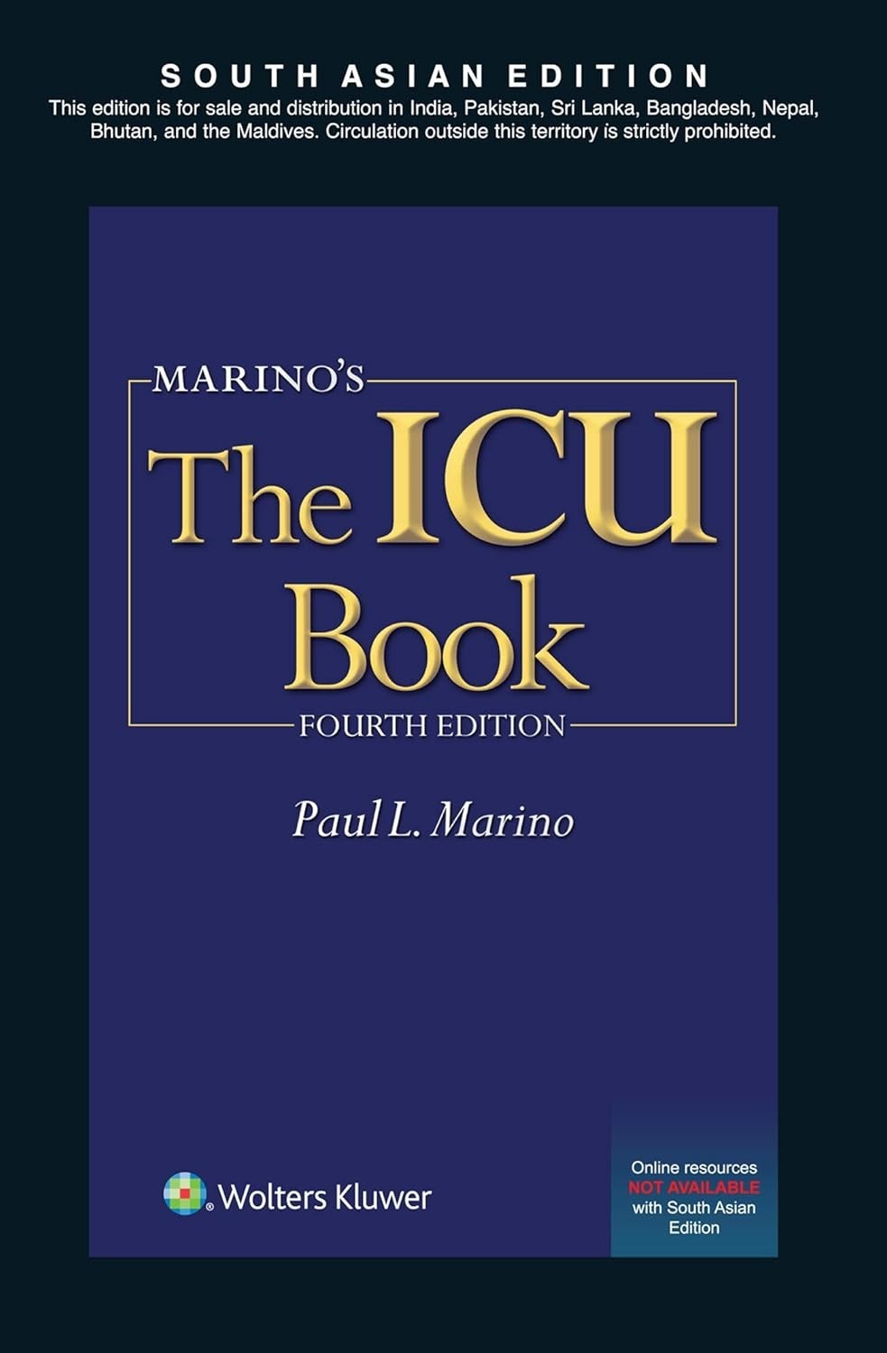 The ICU Book, 4th ed Paperback usa stock USPS