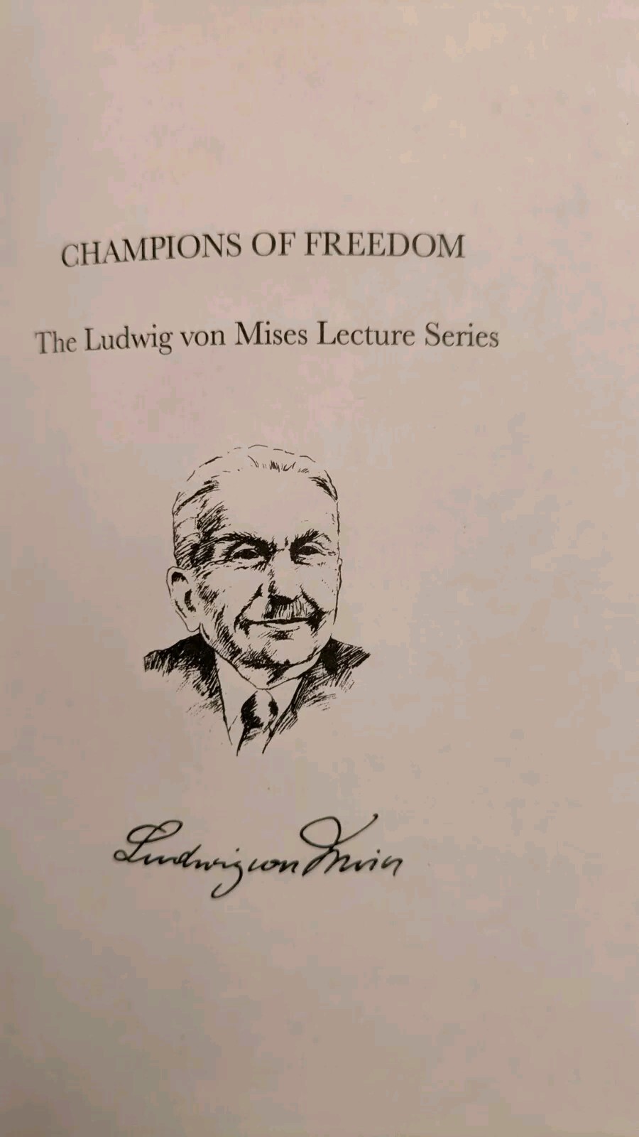 SOCIALISM: Champions of Freedom: Volume 48, Ludwig von Mises Lectures Series, PB