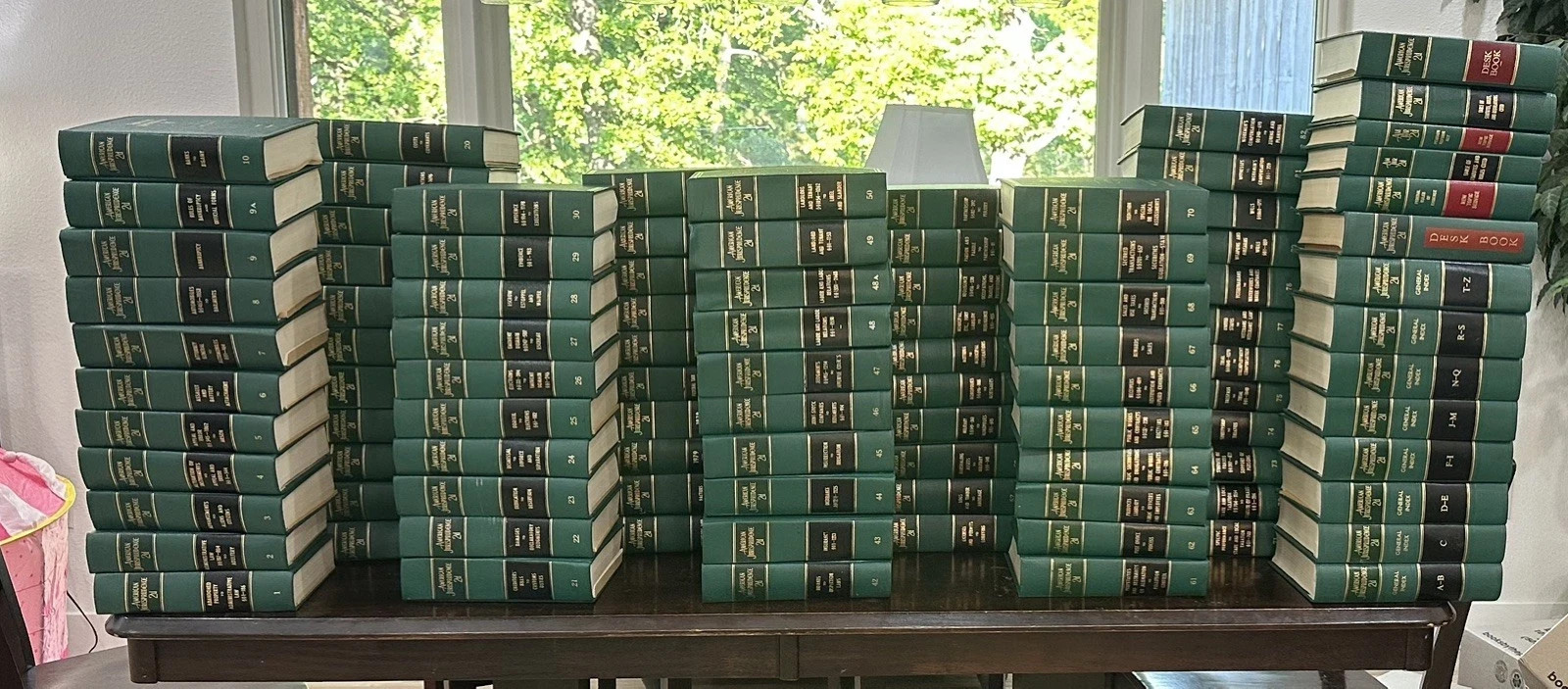 American Jurisprudence 2d. Miscellaneous Vols. Priced Per Book 99 Volumes