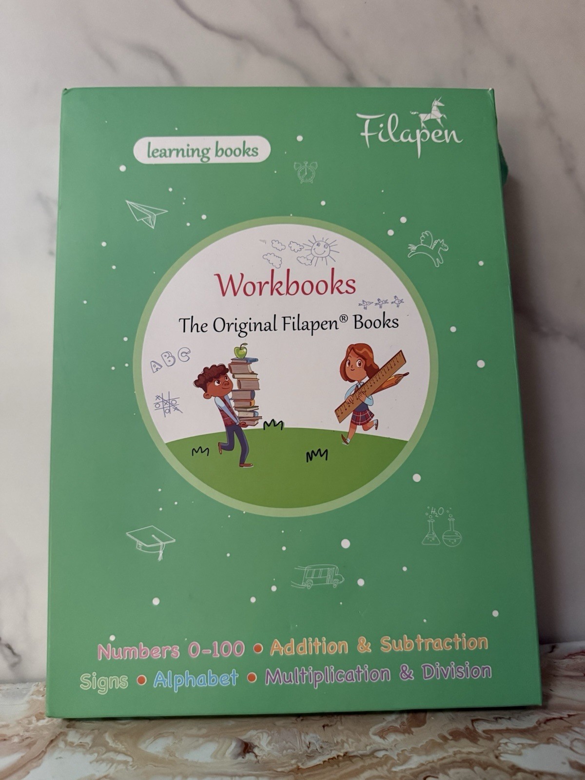 My Magical Books 5 Activity Books Set With pen and Ink By Filapen