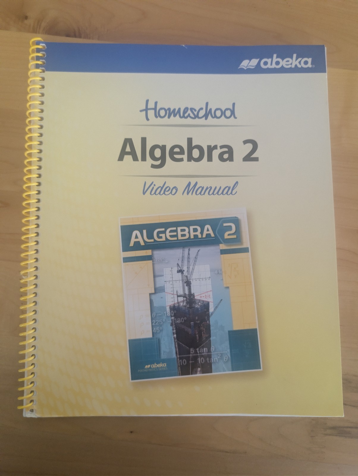 Abeka Algebra 2 set, textbook, quizzes tests, solution key quiz test key