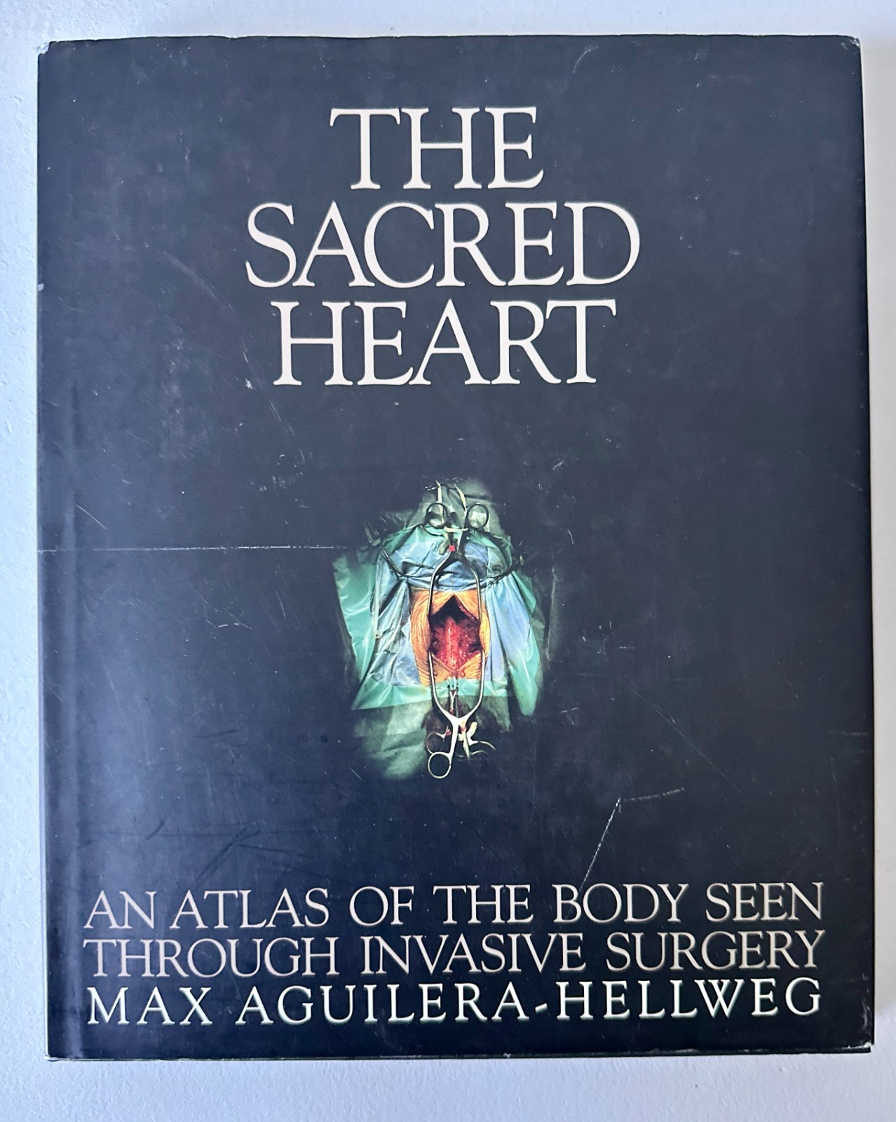 The Sacred Heart 1st Ed 1997 Max Aguilera-Hellweg Medical Photo Surgery Book VTG