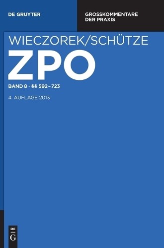 Burkhard Hess §§ 592-723 (Hardback) Großkommentare der Praxis