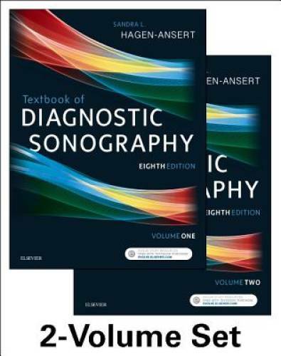 Textbook of Diagnostic Sonography: 2-Volume Set, 8e – Hardcover – GOOD