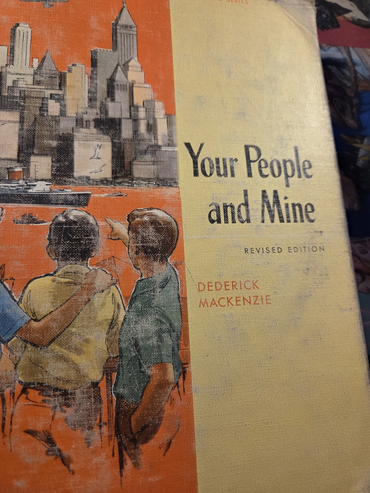 Vintage Teacher’s Edition 1960 – Your People And Mine Grade 4 Ex-Library Book