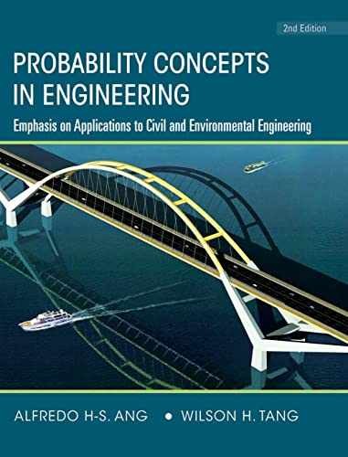 Probability Concepts in – Hardcover, by Ang Alfredo H-S.; – Acceptable n