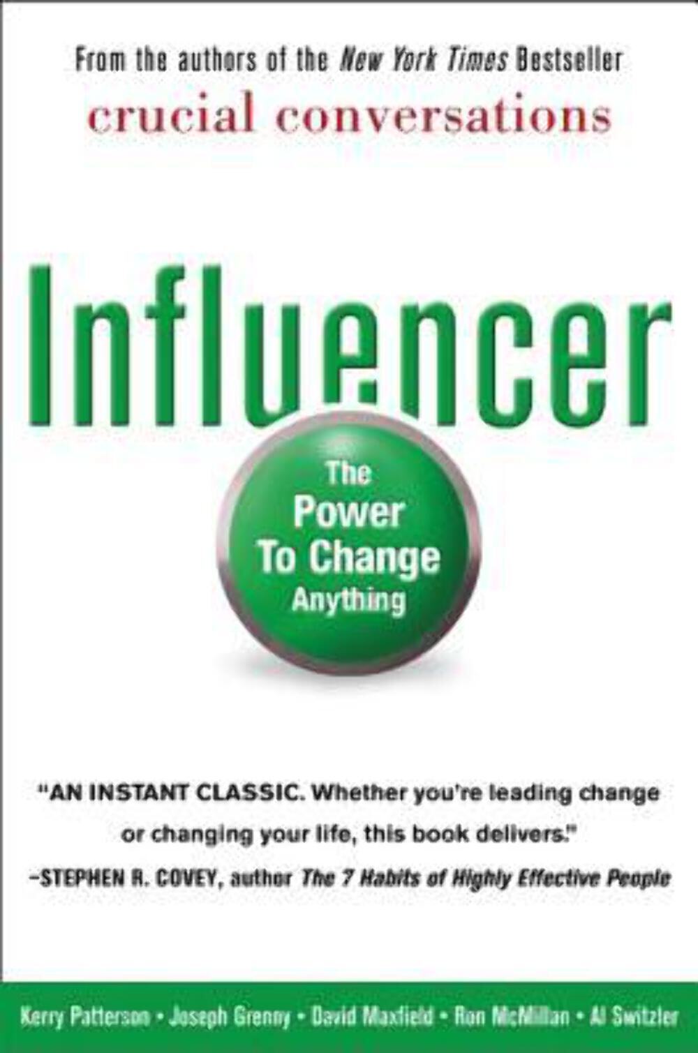 Influencer: The Power to Change Anything by Kerry Patterson
