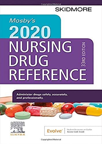 Mosby’s 2020 Nursing Drug Reference (Skidmore Nursing Drug Reference) – Skid…