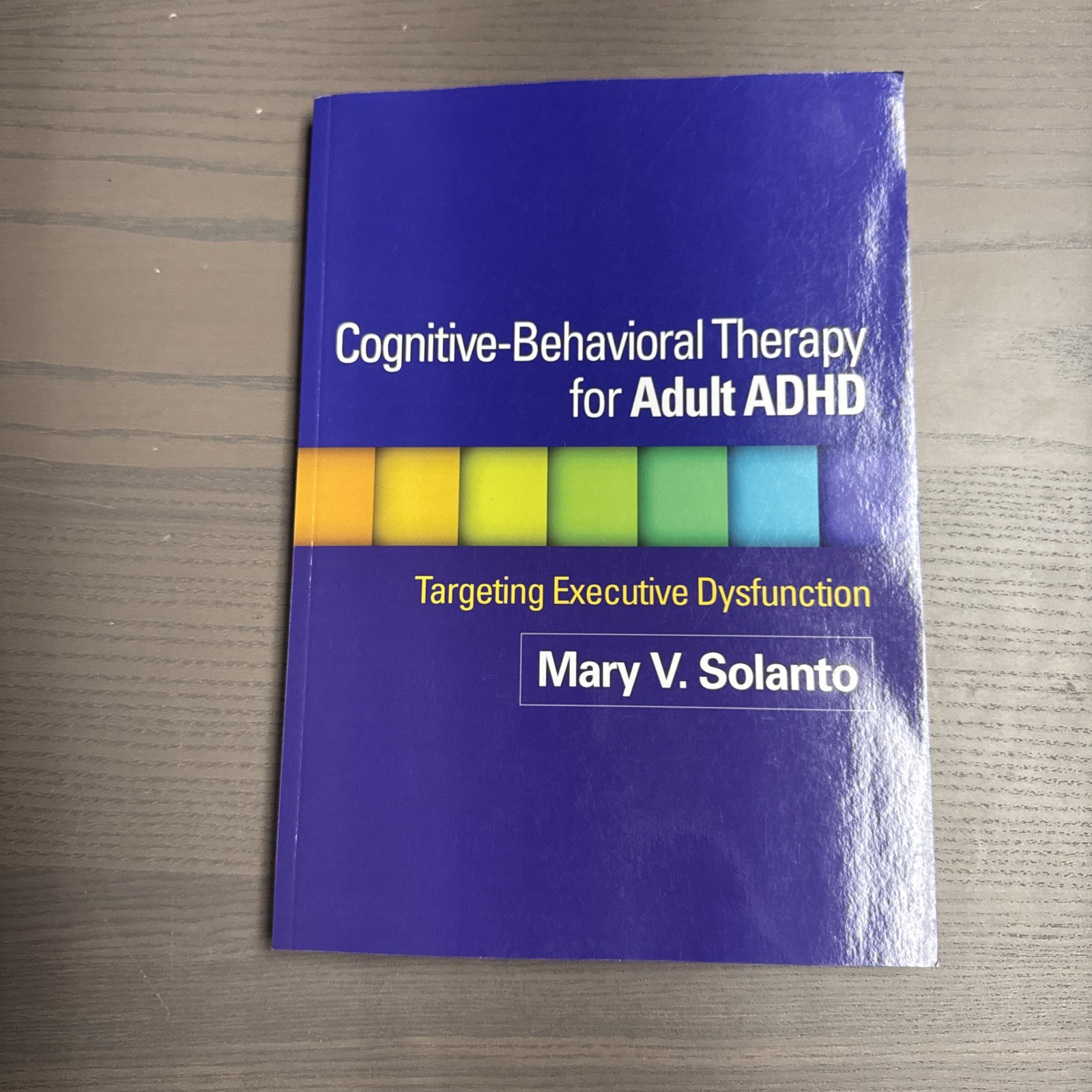 Cognitive-Behavioral Therapy for Adult ADHD by David J. Marks (Paperback Book)