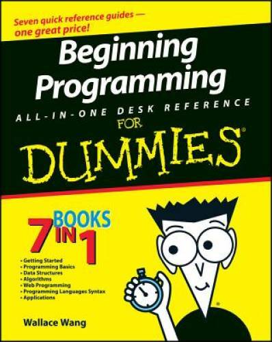 Beginning Programming All-In-One Desk Reference For Dummies – Paperback – GOOD