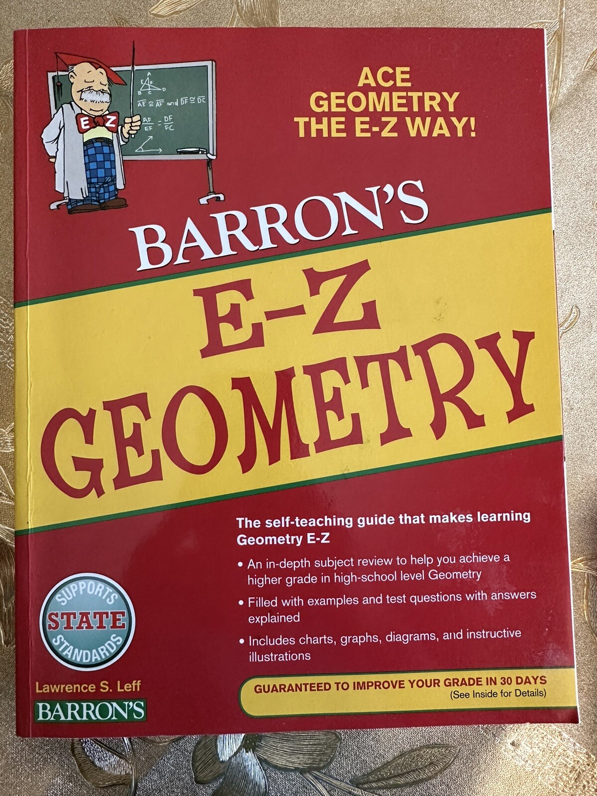 Barron’s Easy Way Ser.: E-Z Geometry by Elizabeth Waite and Lawrence S. Leff…