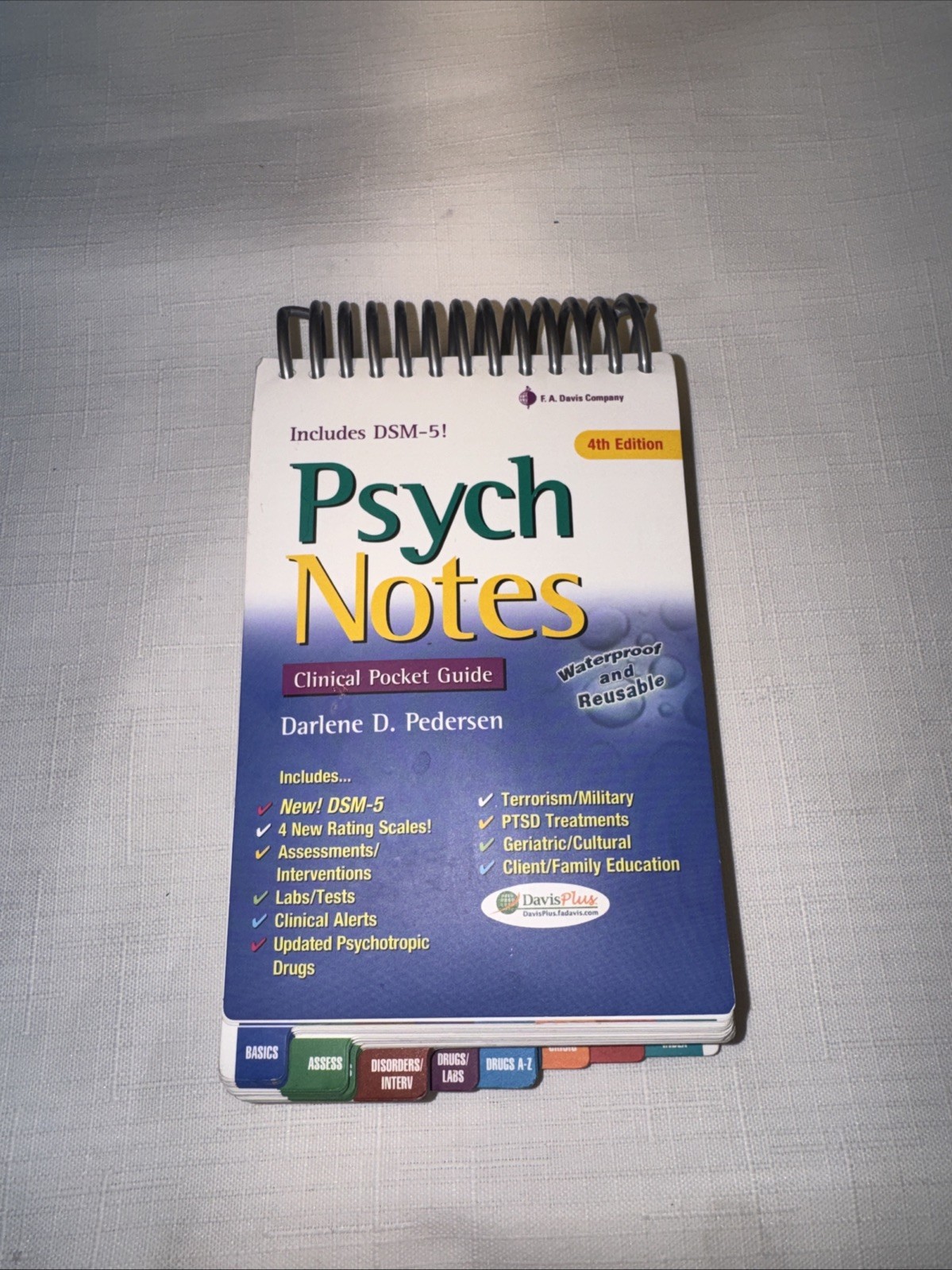 Darlene Pedersen PsychNotes 4th Ed Clinical Pocket Guide Includes DSM-5