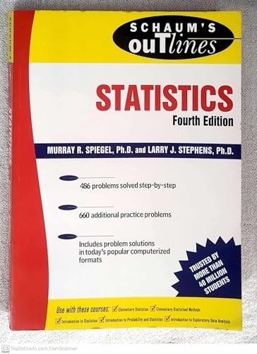 Schaum’s Outline of Statistics, Stephens, Larry