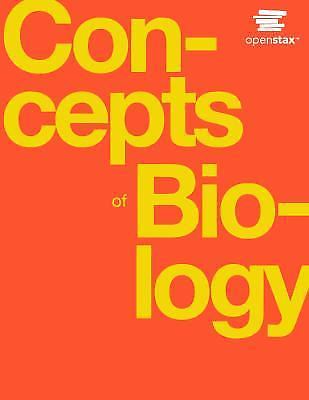 Concepts of Biology Openstax (Official Print Version, hardcover, full color)