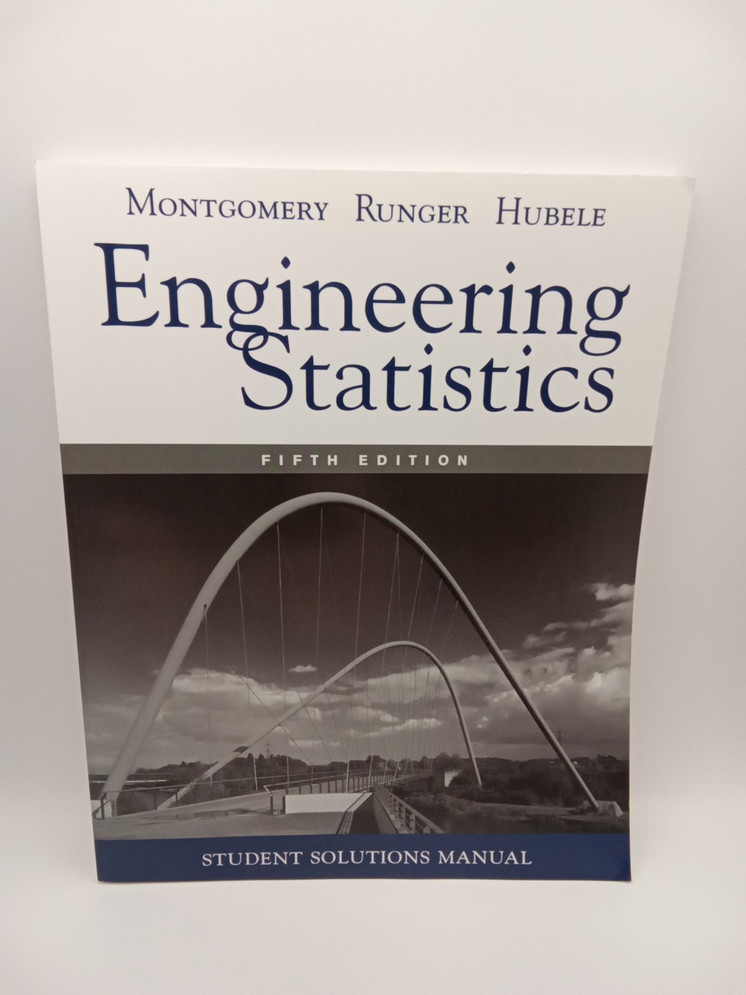 Manual Engineering Statistics, 5e Student Solutions by Montgomery VG SHIPS FREE