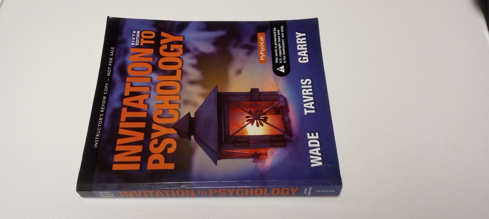 Invitation to Psychology (6th Edition) by Tavris Instructors Edition